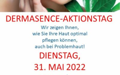 DERMASENCE-AKTIONSTAG | Dienstag 31. Mai 2022